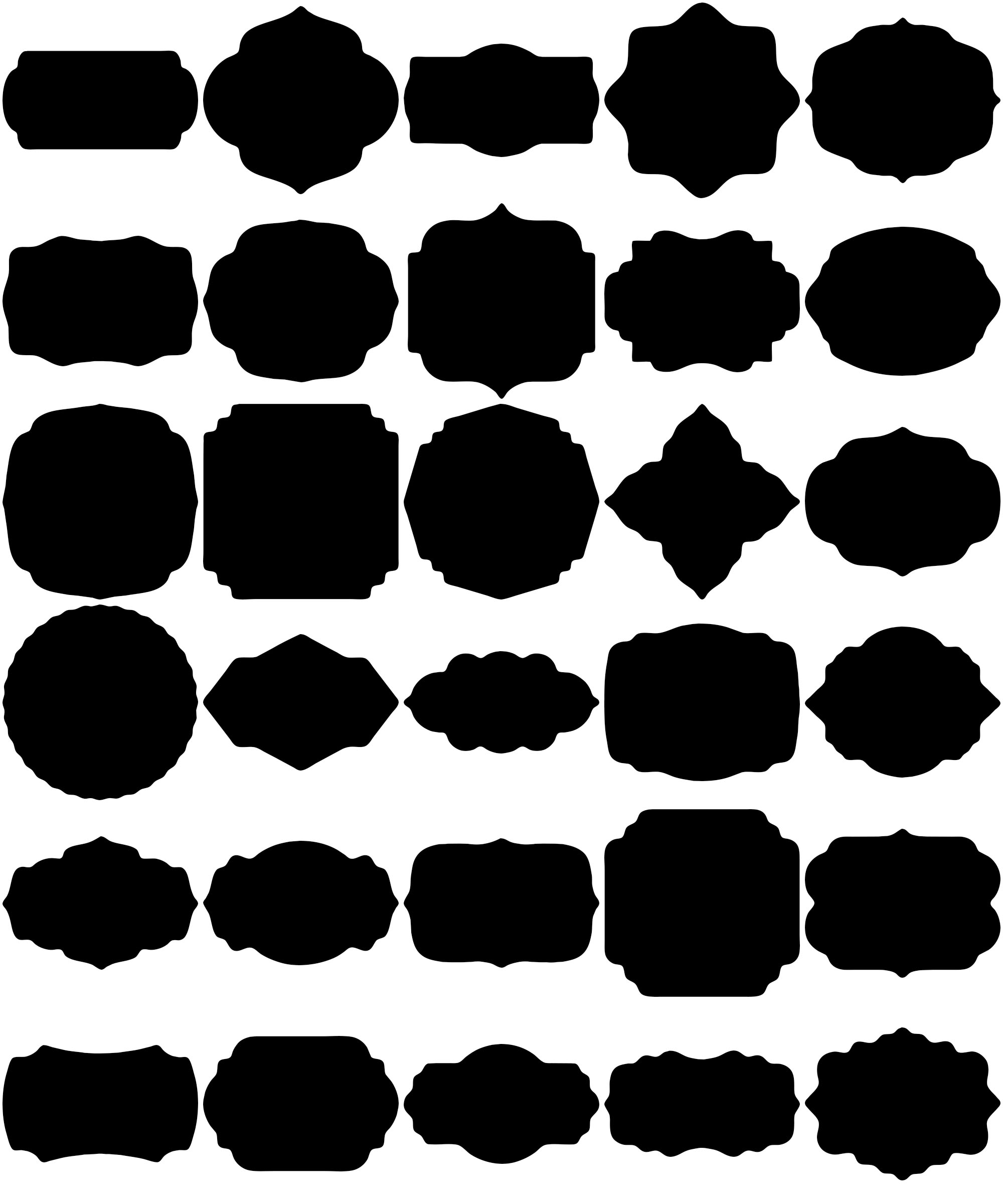 Formes Étiquettes (1)