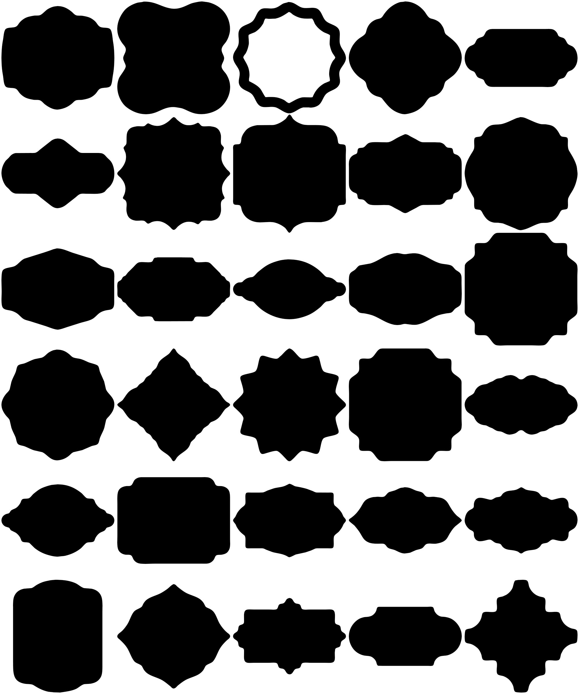 Formes Étiquettes (3)