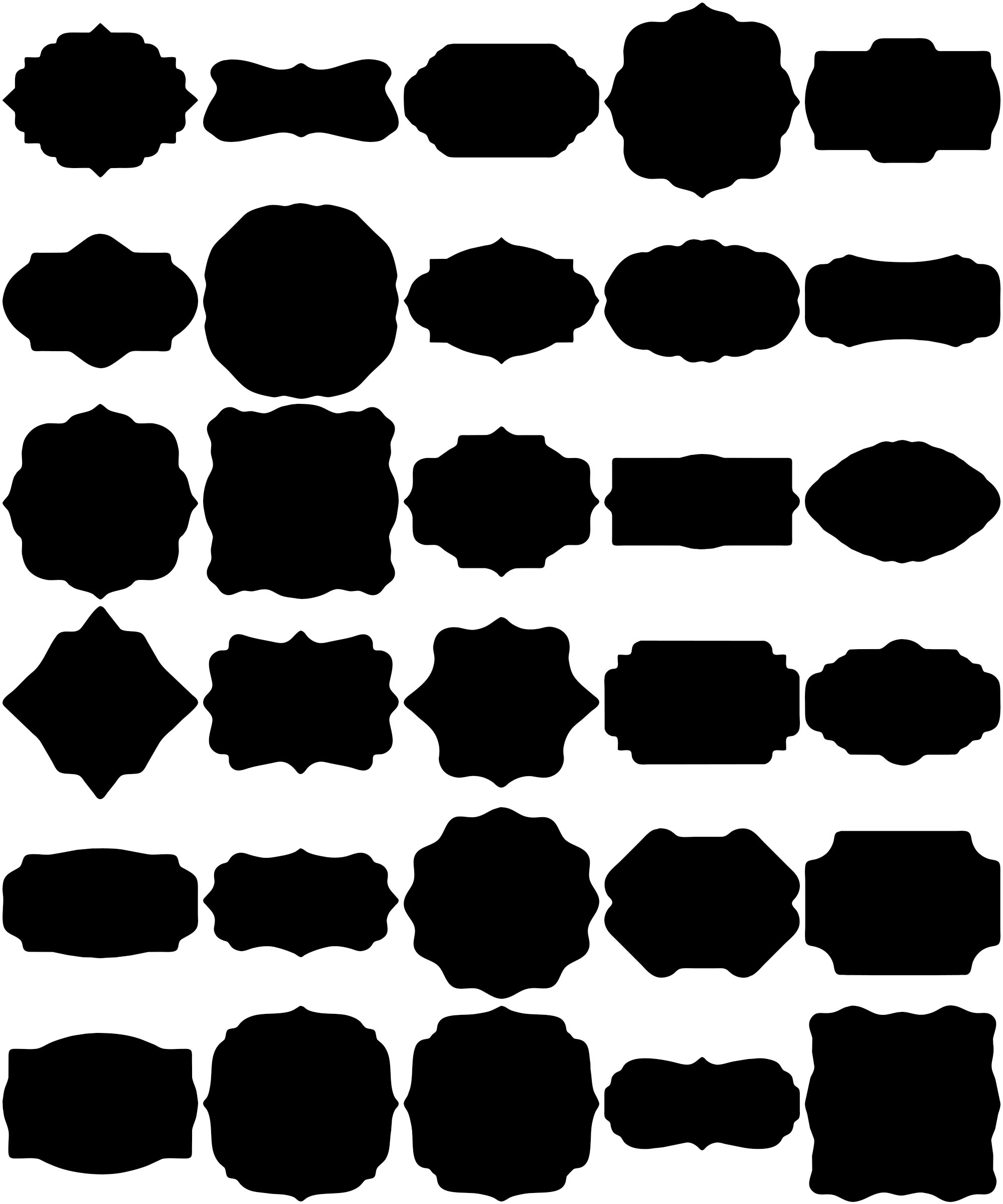 Formes Étiquettes (4)