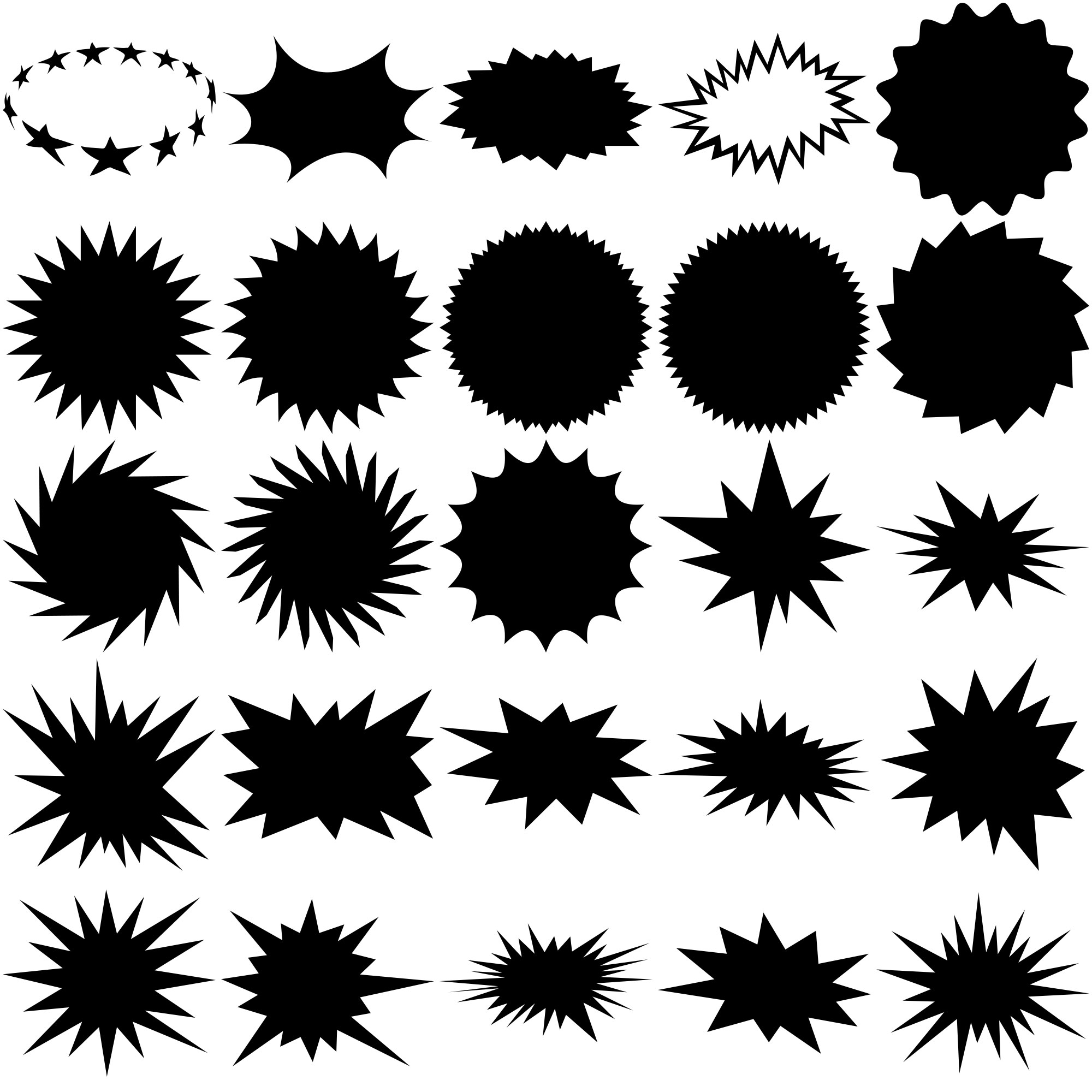 Formes Étoiles (10)