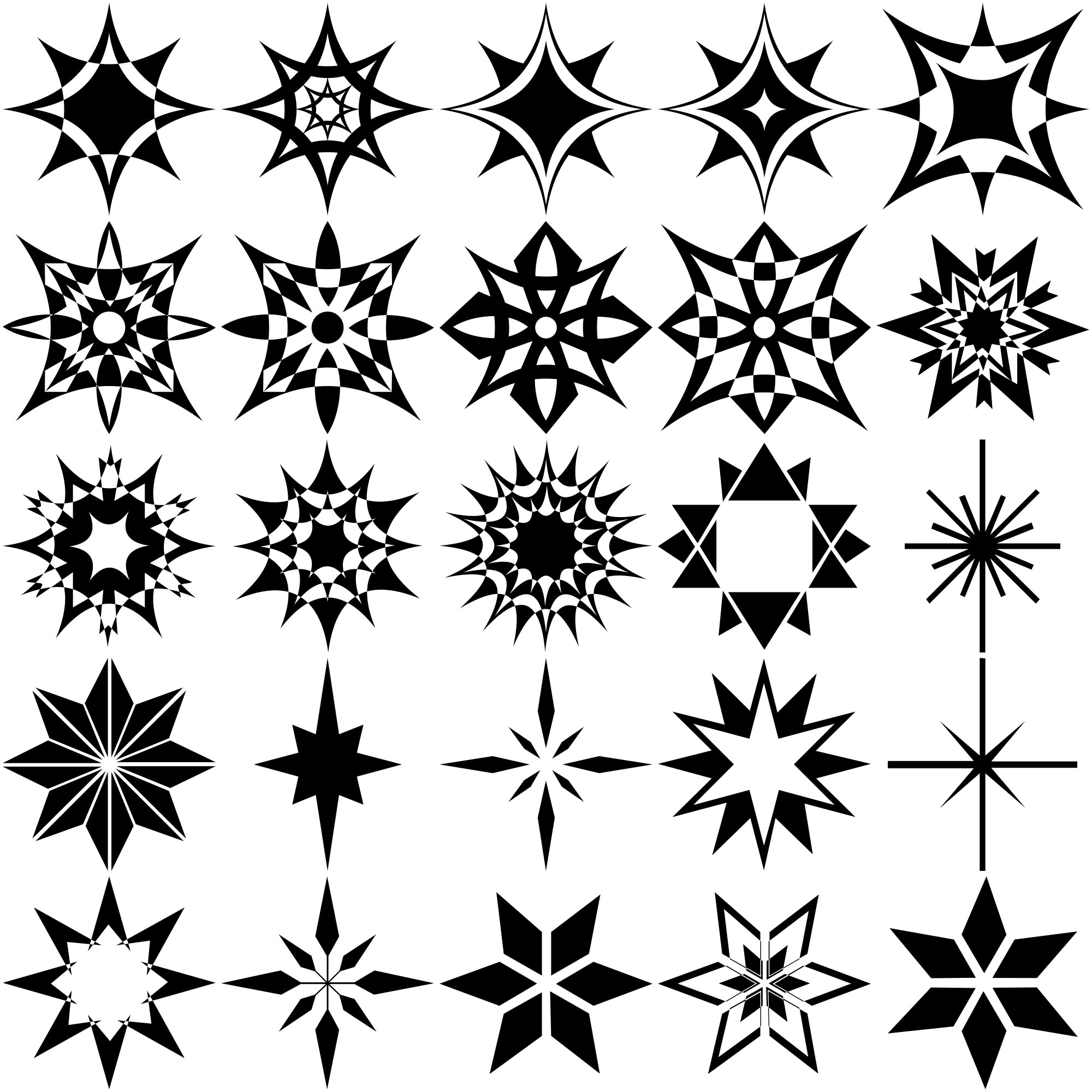 Formes Étoiles (11)