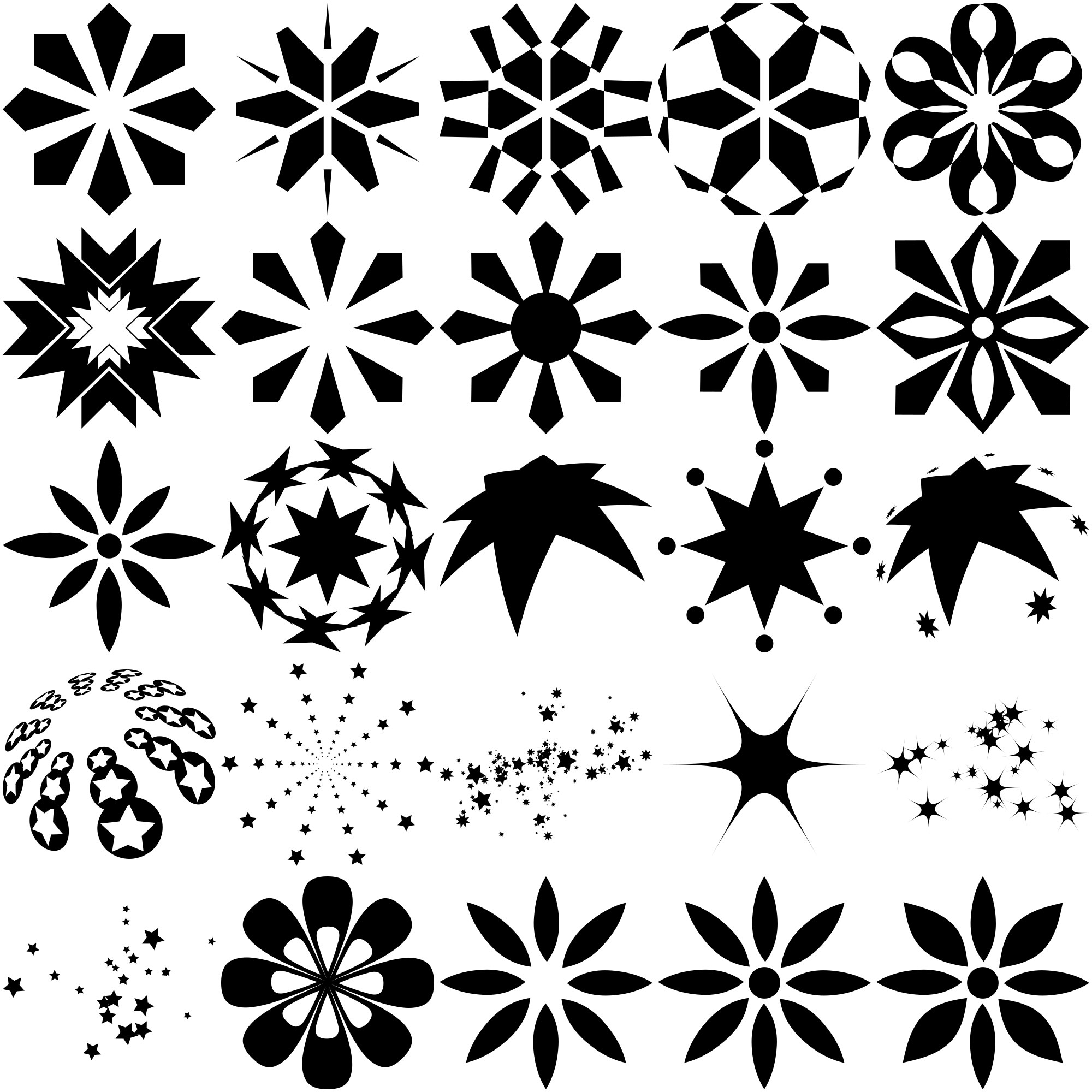 Formes Étoiles (14)