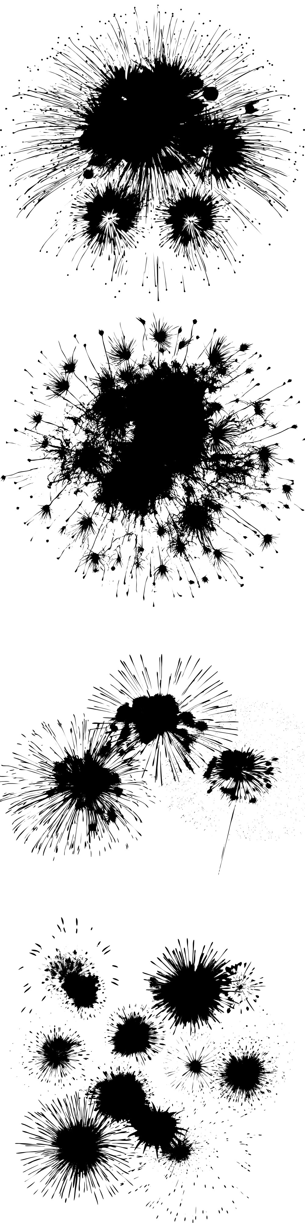 Formes Feux d'artifice (6)