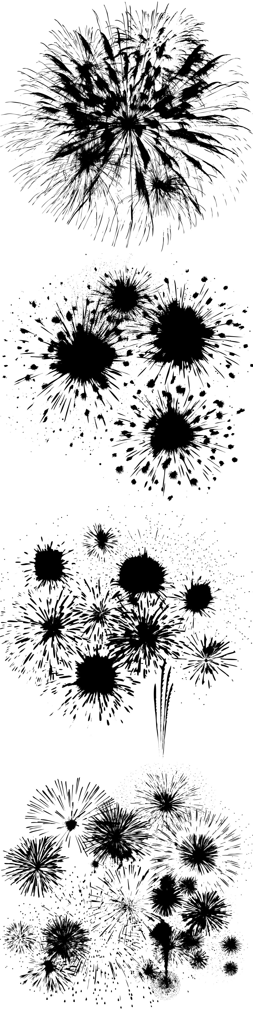 Formes Feux d'artifice (7) Formes Feux d'artifice (7)