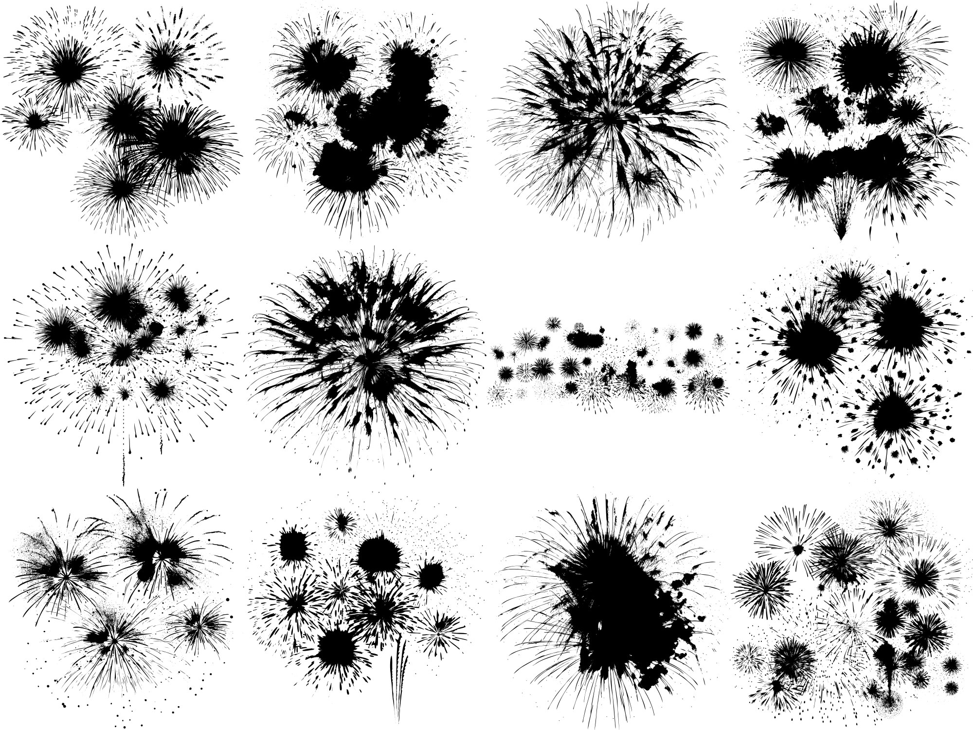 Formes Feux d'artifice (7) Formes Feux d'artifice (7)