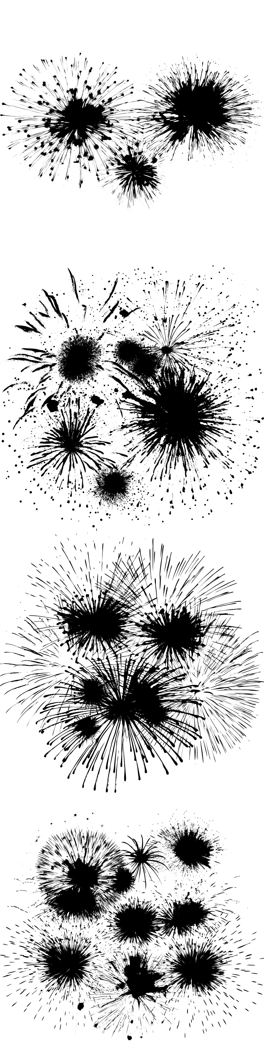 Formes Feux d'artifice (9) Formes Feux d'artifice (9)