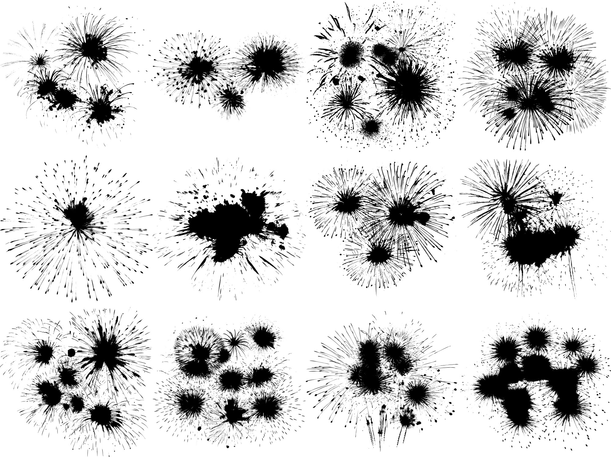 Formes Feux d'artifice (9) Formes Feux d'artifice (9)