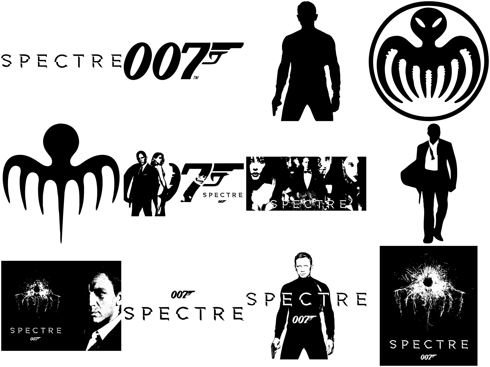 Formes James Bond (1) Spectre Formes James Bond (1) Spectre