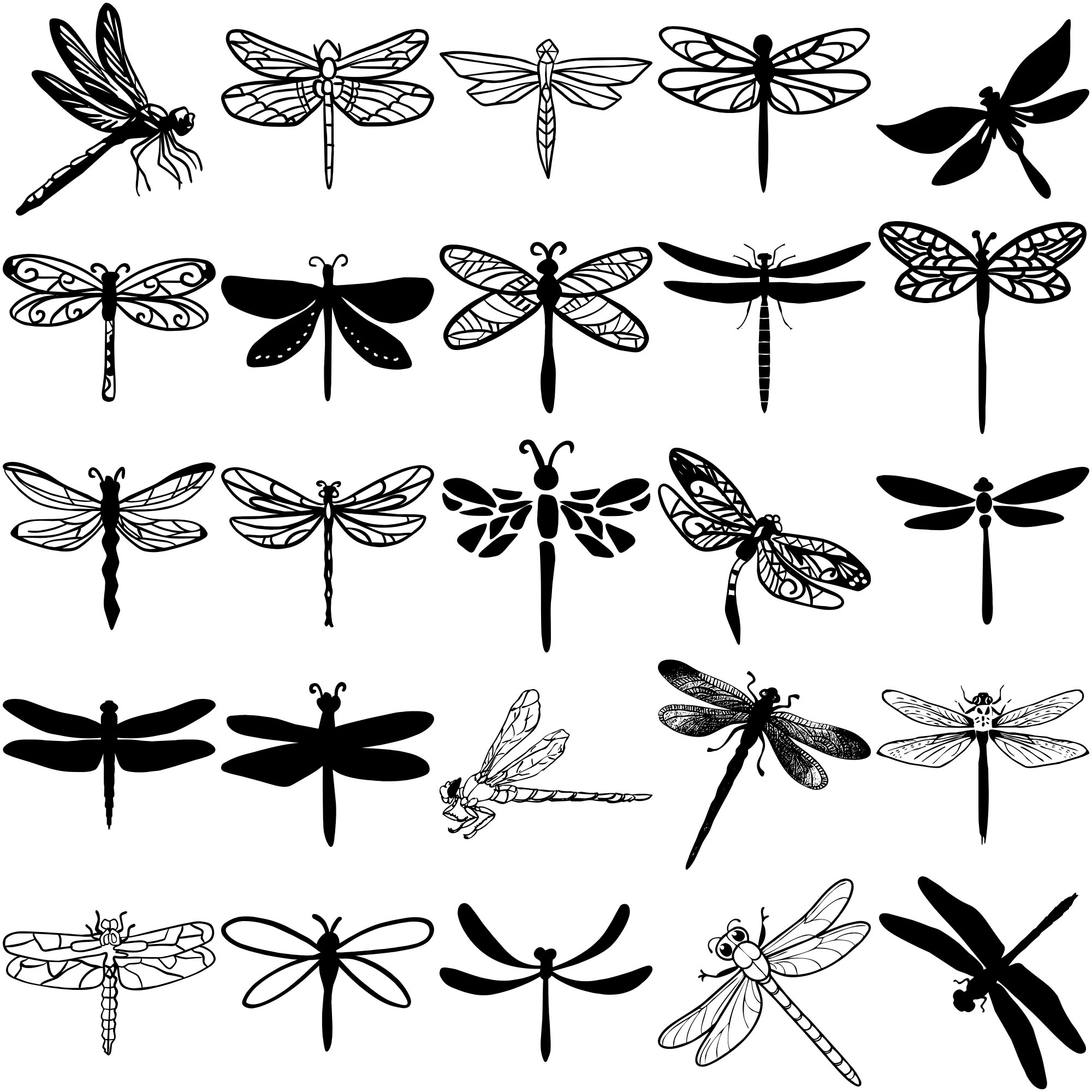 Formes Libellules (1)