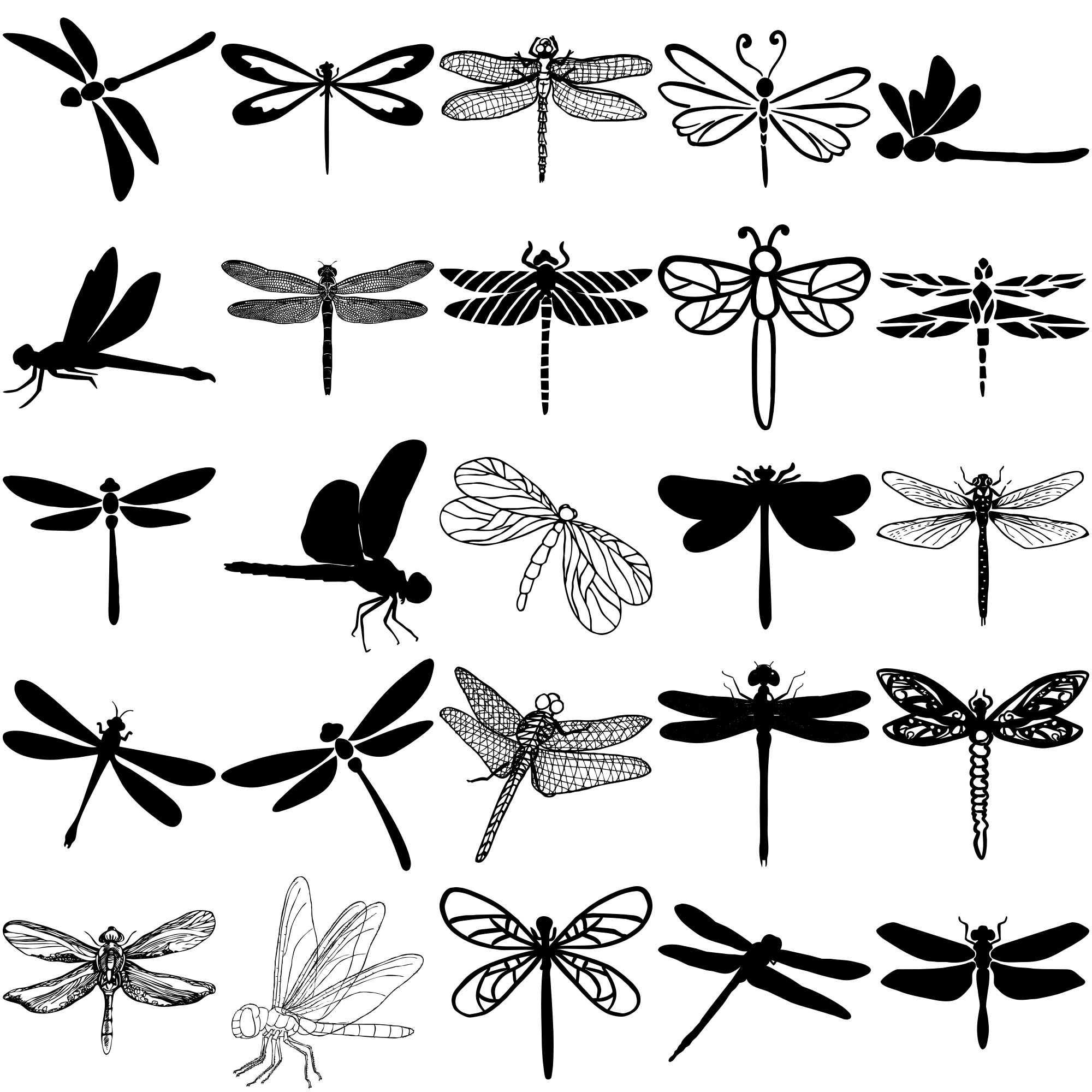 Formes Libellules (2) Formes Libellules (2)