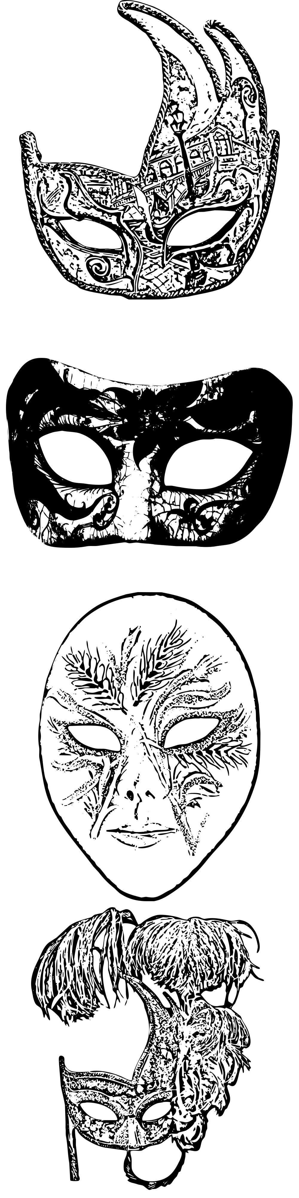 Formes Masques carnaval (2) Formes Masques carnaval (2)