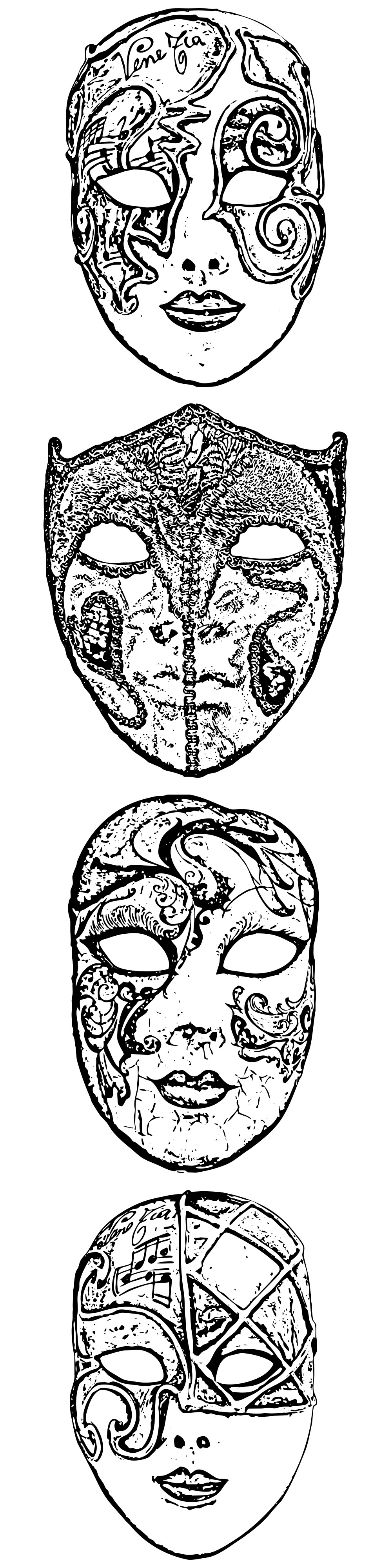 Formes Masques carnaval (3) Formes Masques carnaval (3)