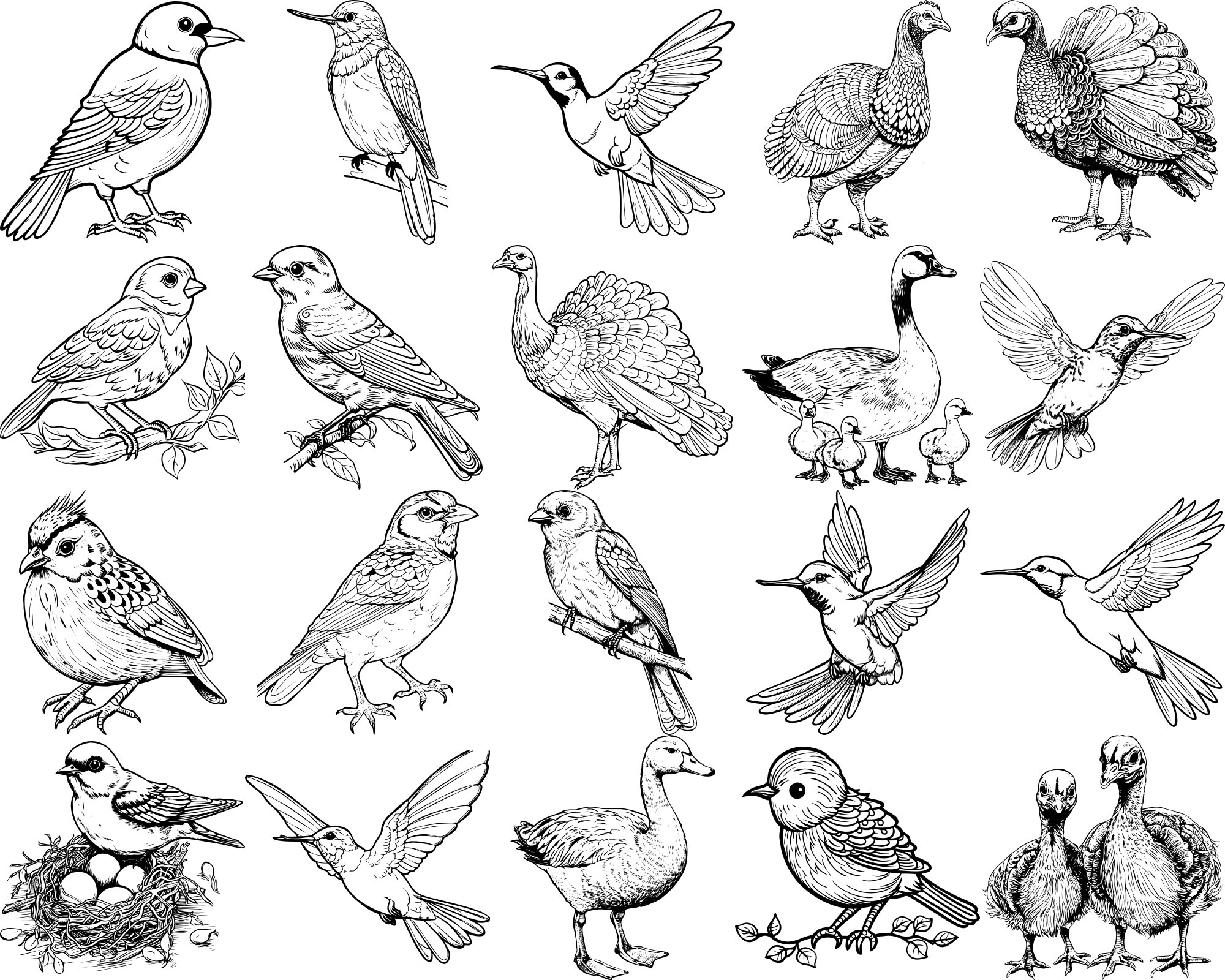 Formes Oiseaux (7) Formes Oiseaux (7)