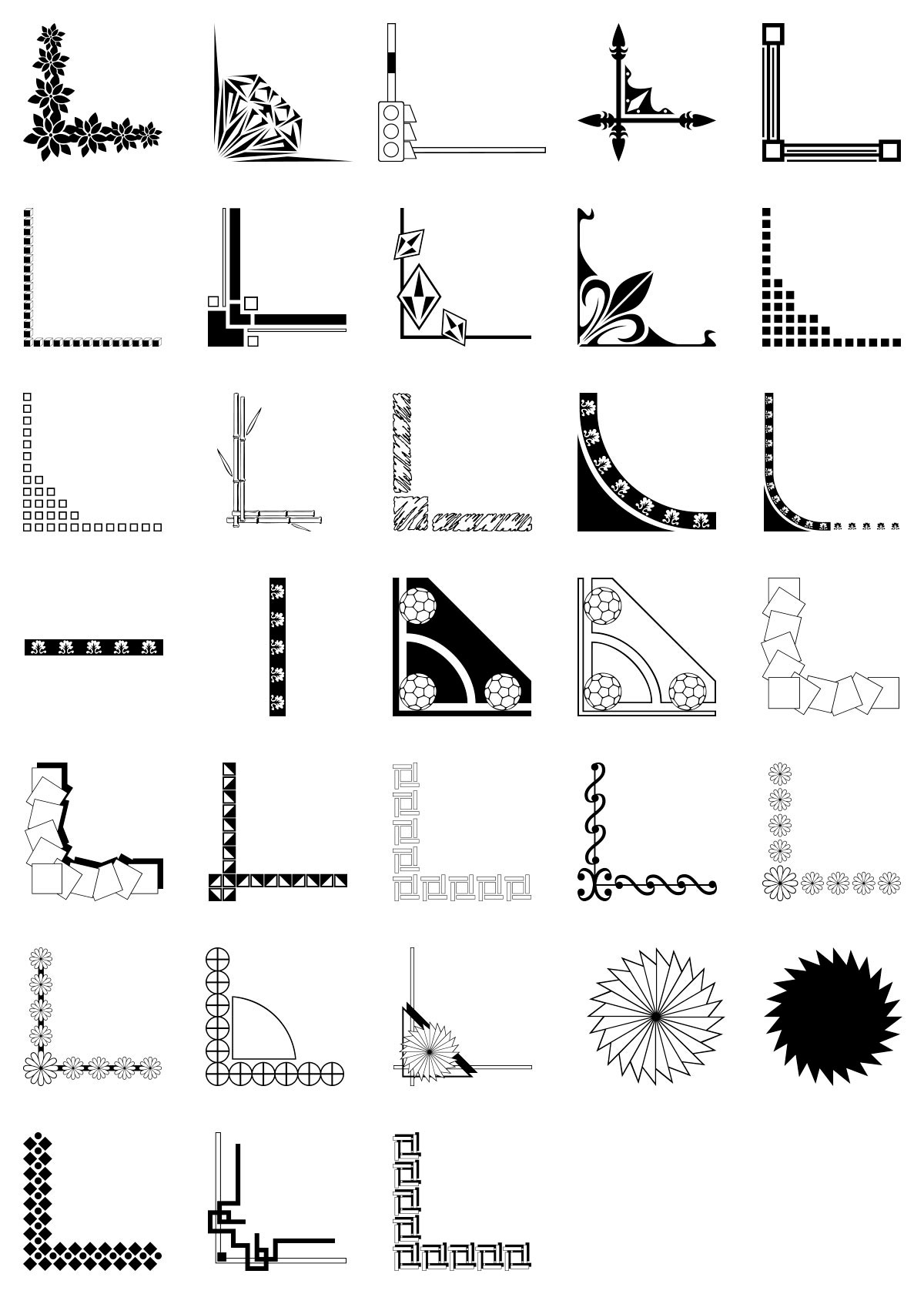 Formes Ornement (7)