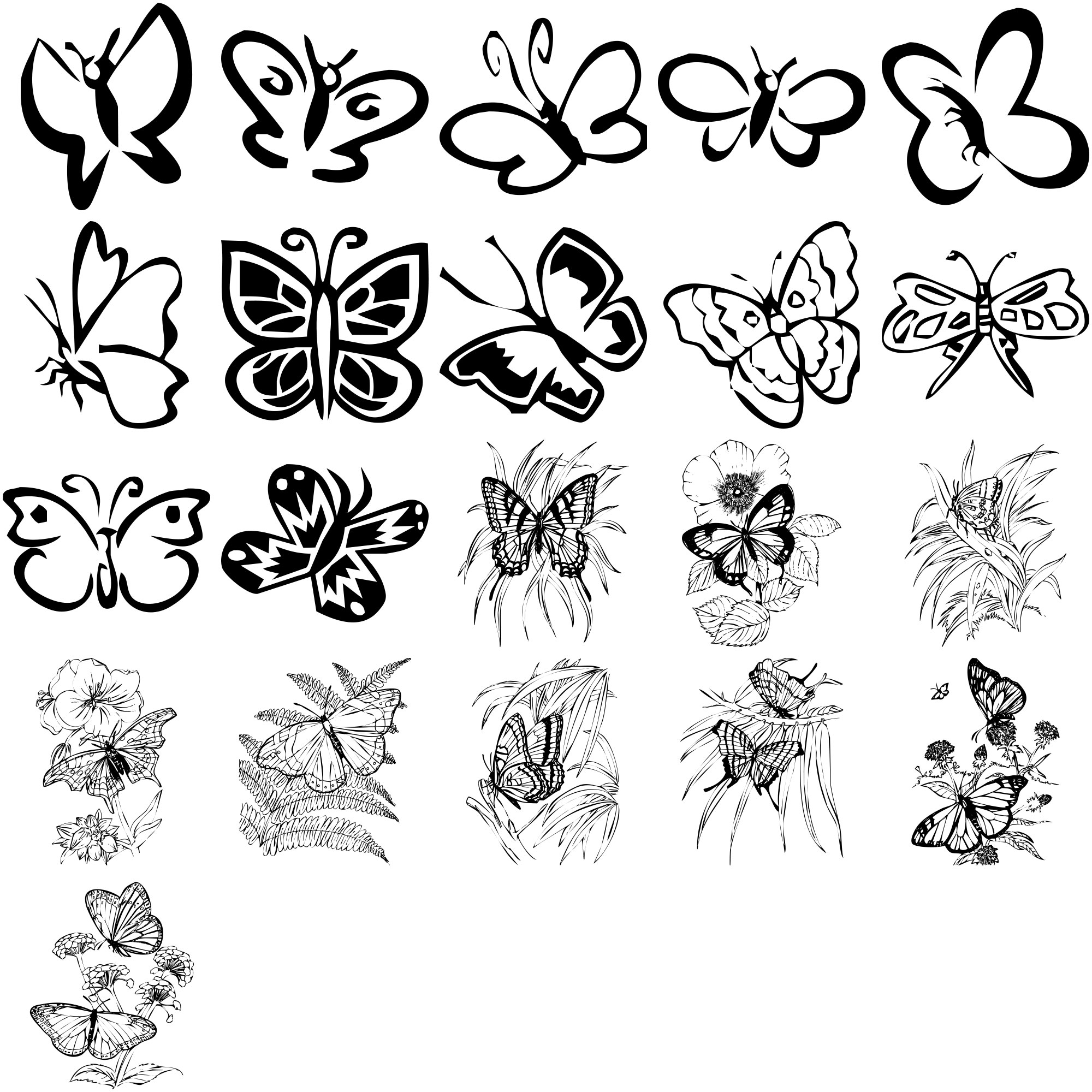 Formes Papillons (1)