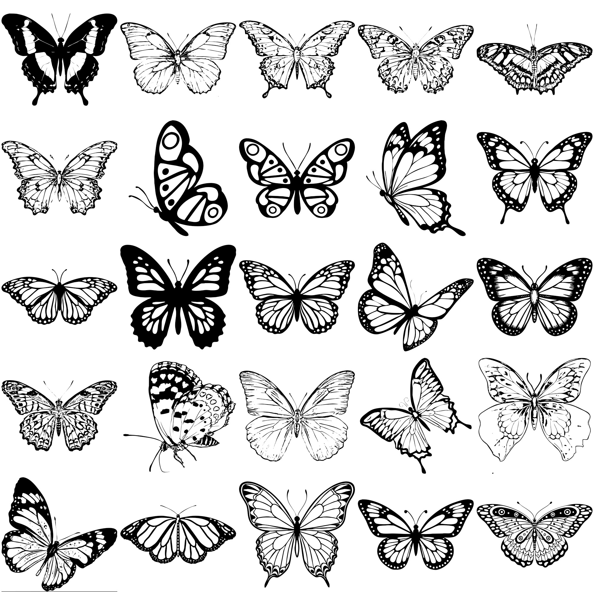 Formes Papillons (8)