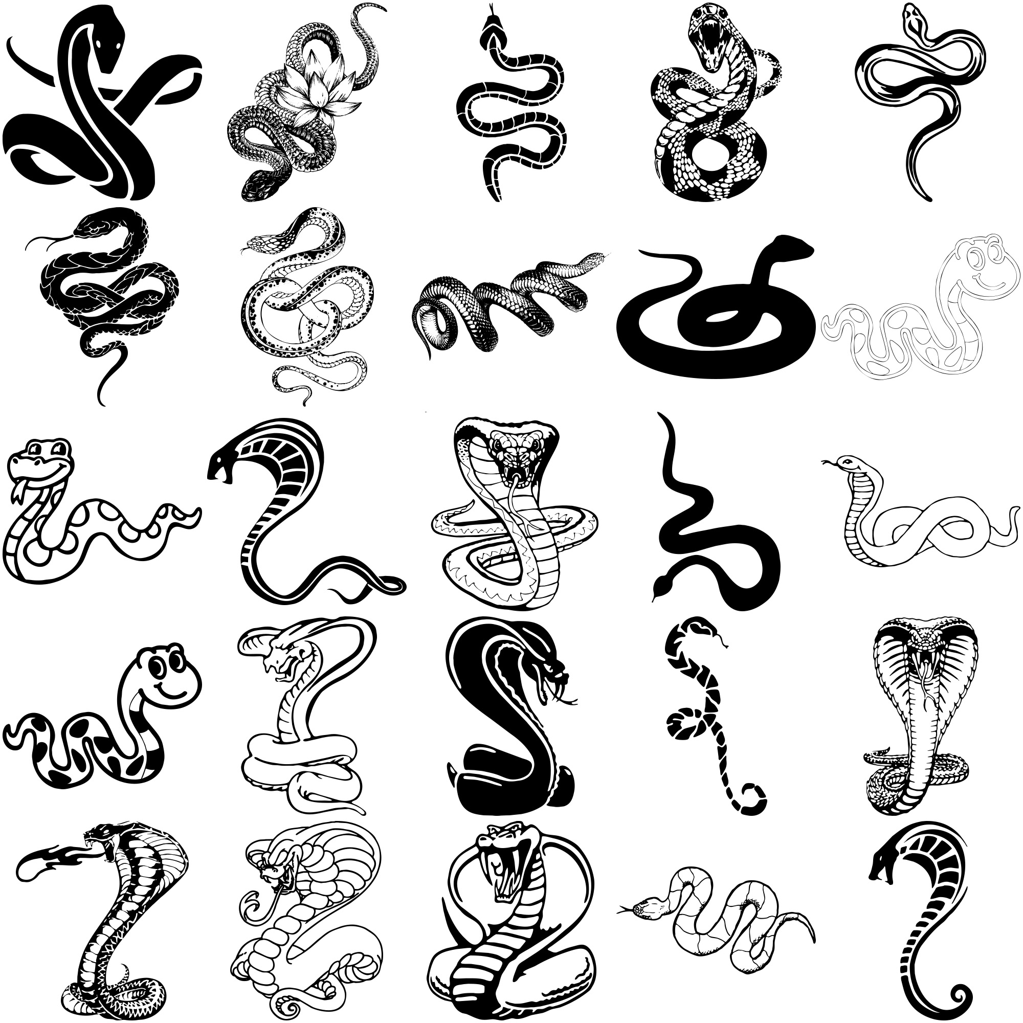 Formes Serpents (1)