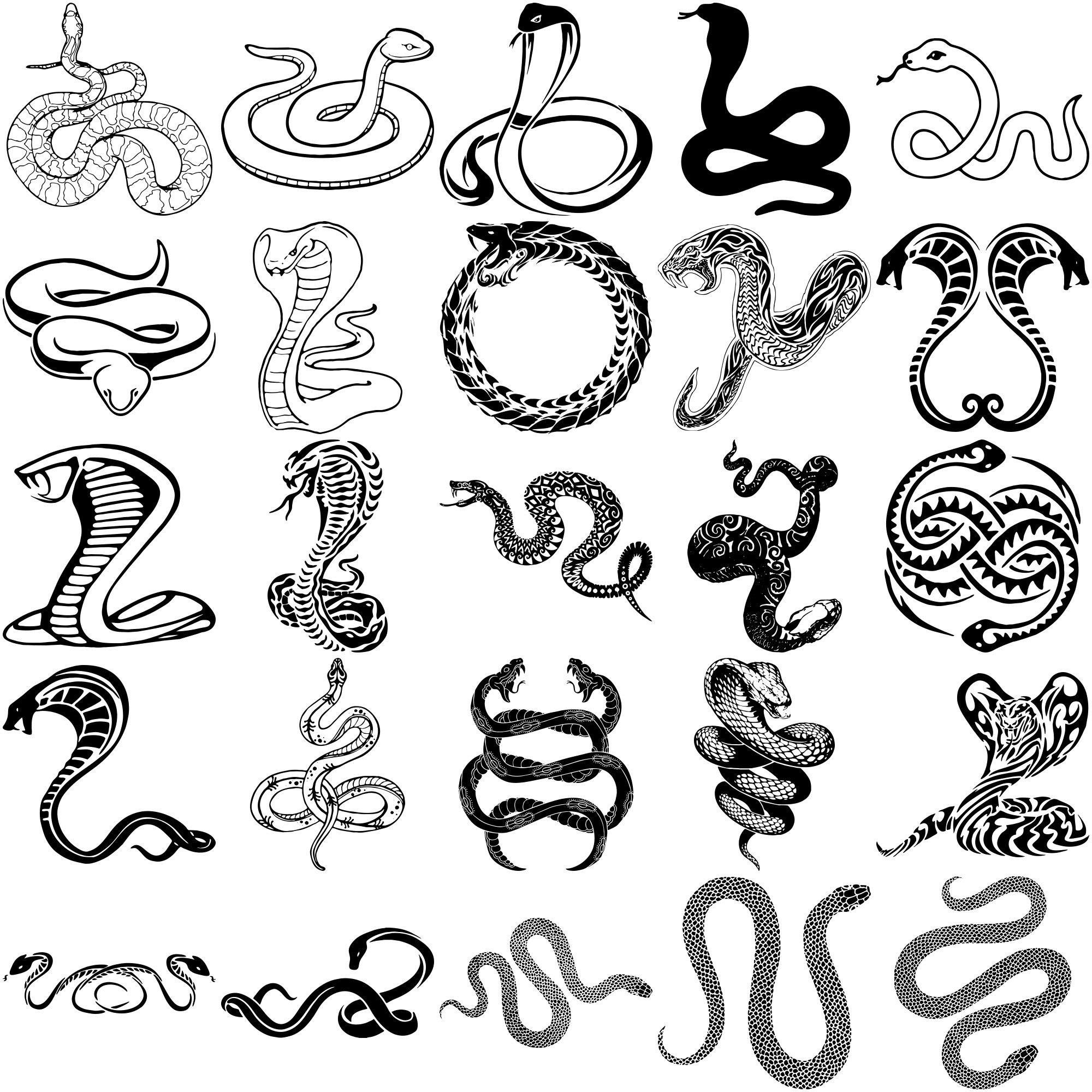 Formes Serpents (2)