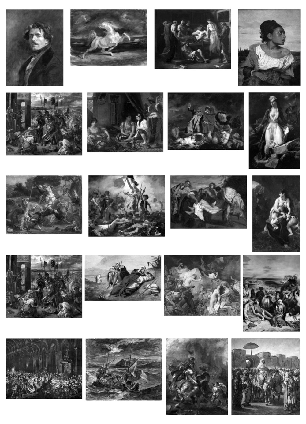 Pinceaux Tableaux Eugène Delacroix (01)