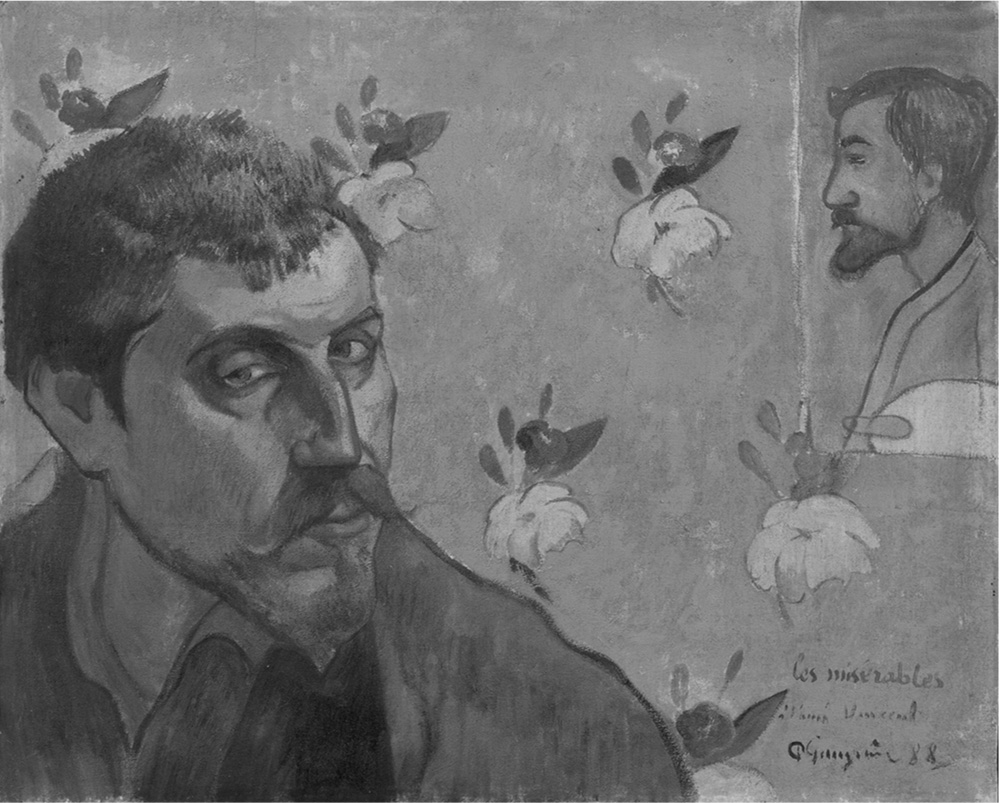 Pinceaux Gauguin - Autoportrait
