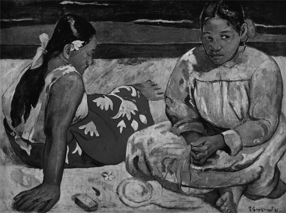 Pinceaux Gauguin - Femme de Tahiti