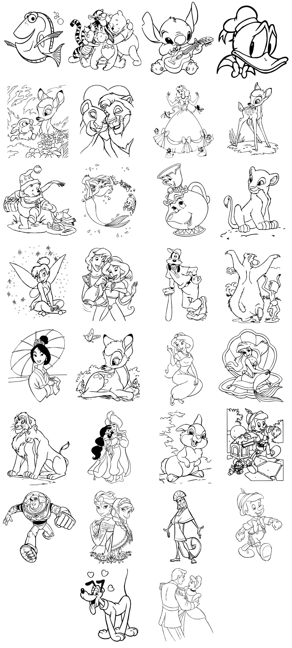 Formes Disney 02