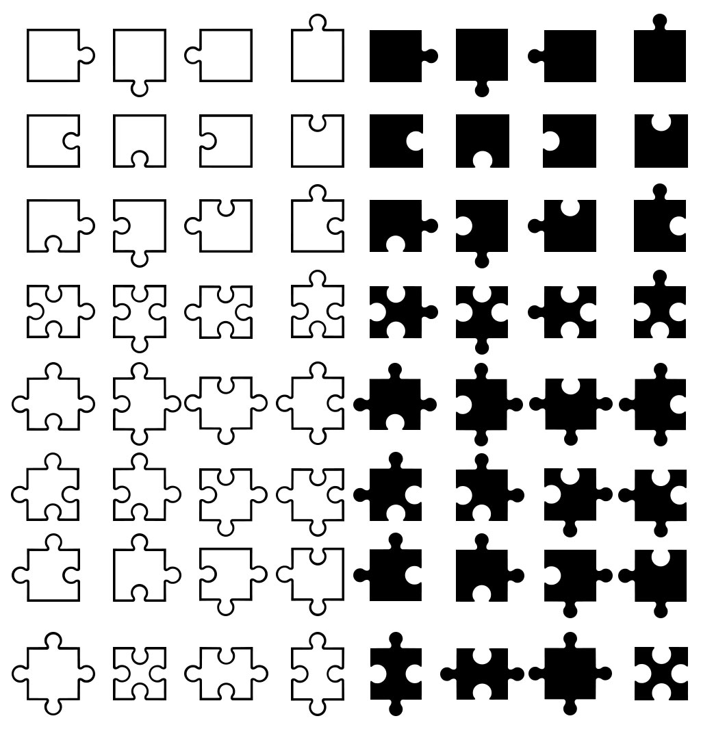 Formes personnalisées Puzzle 01