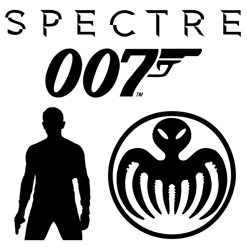 Formes personnalisées James Bond Spectre 01