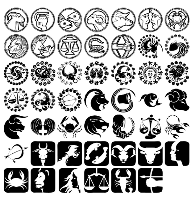 Formes Signes du zodiaque 2