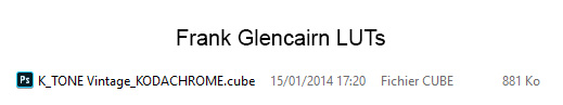 LUT Frank Glencairn