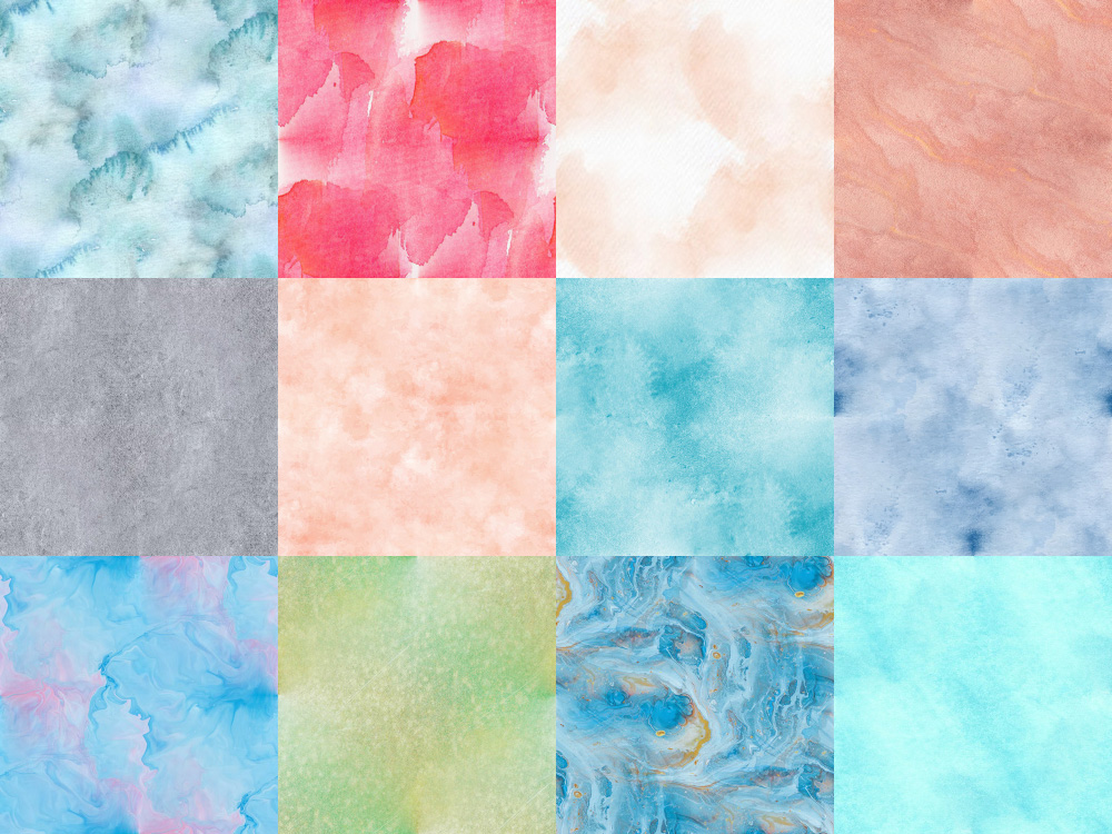 Motifs Aquarelle (3)