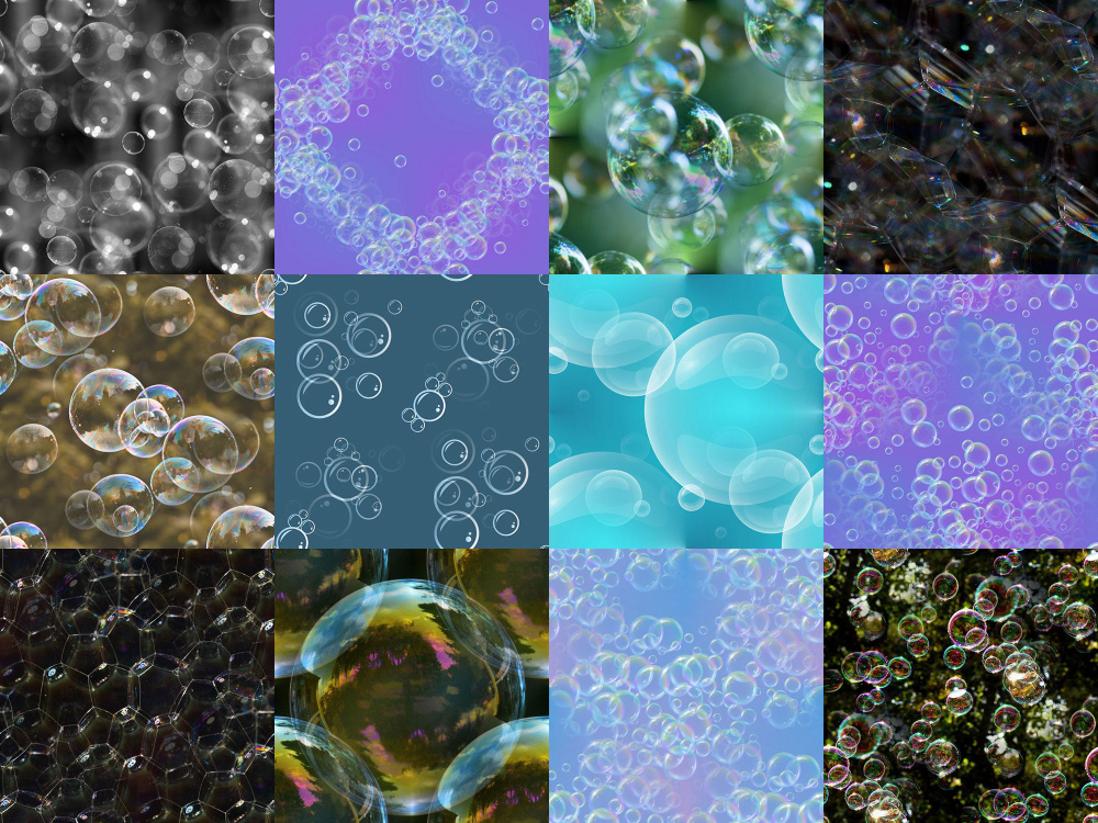Motifs Bulles de savon (6) Motifs Bulles de savon (6)
