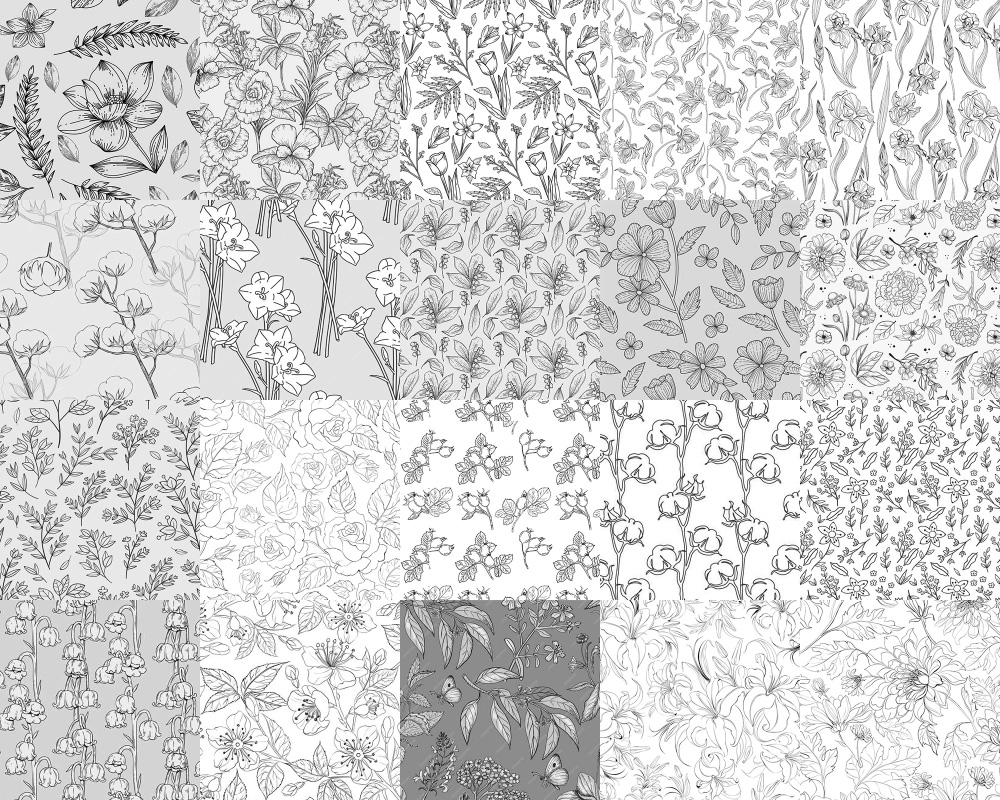 Motifs Fleurs (25) Motifs Fleurs (25)