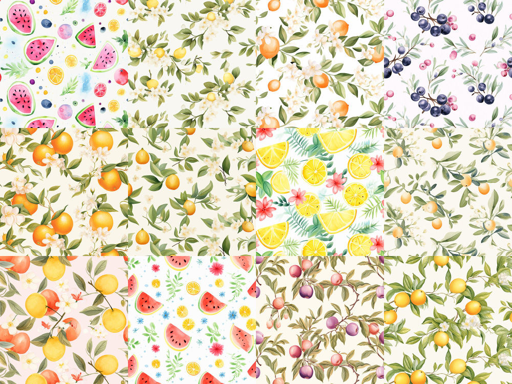 Motifs Fruits (4) Motifs Fruits (4)