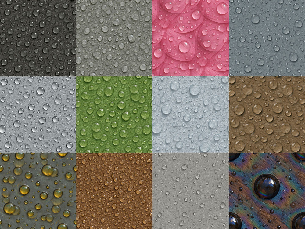 Motifs Gouttes d'eau (1) Motifs Gouttes d'eau (1)