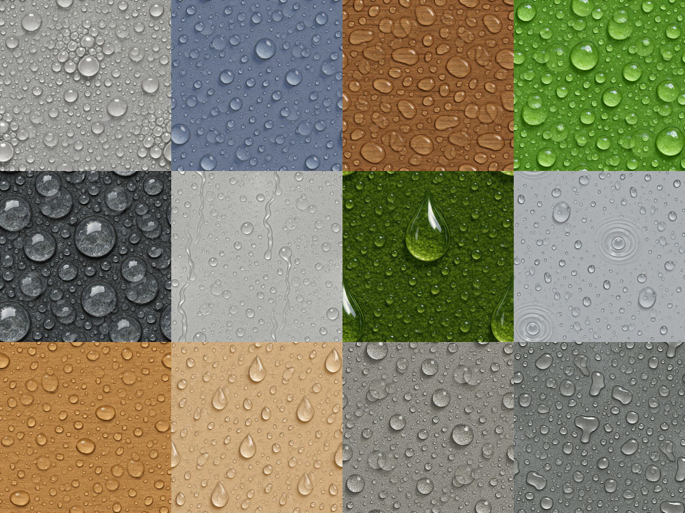 Motifs Gouttes d'eau (2) Motifs Gouttes d'eau (2)