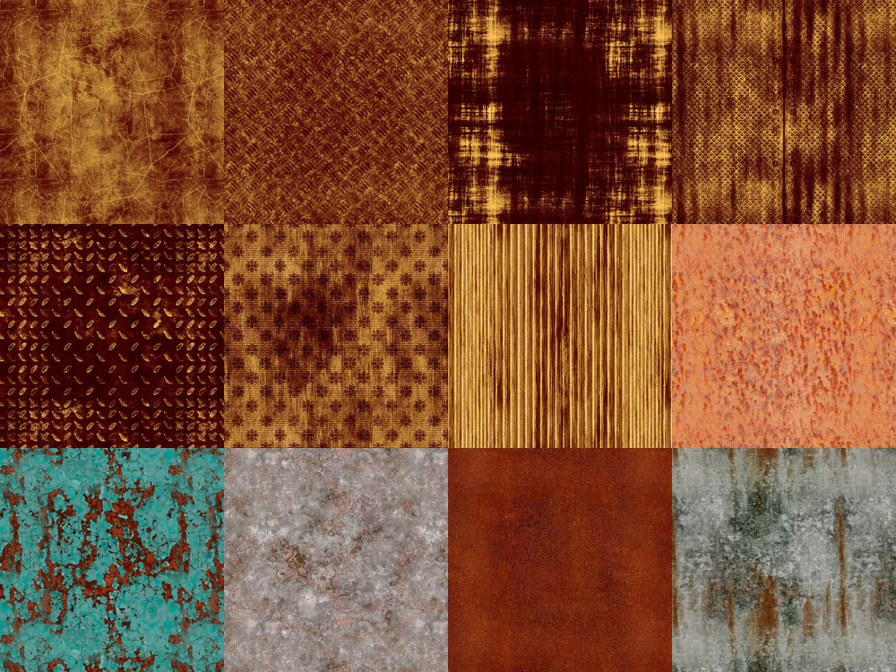Motifs Métal rouillé (10) Motifs Métal rouillé (10)