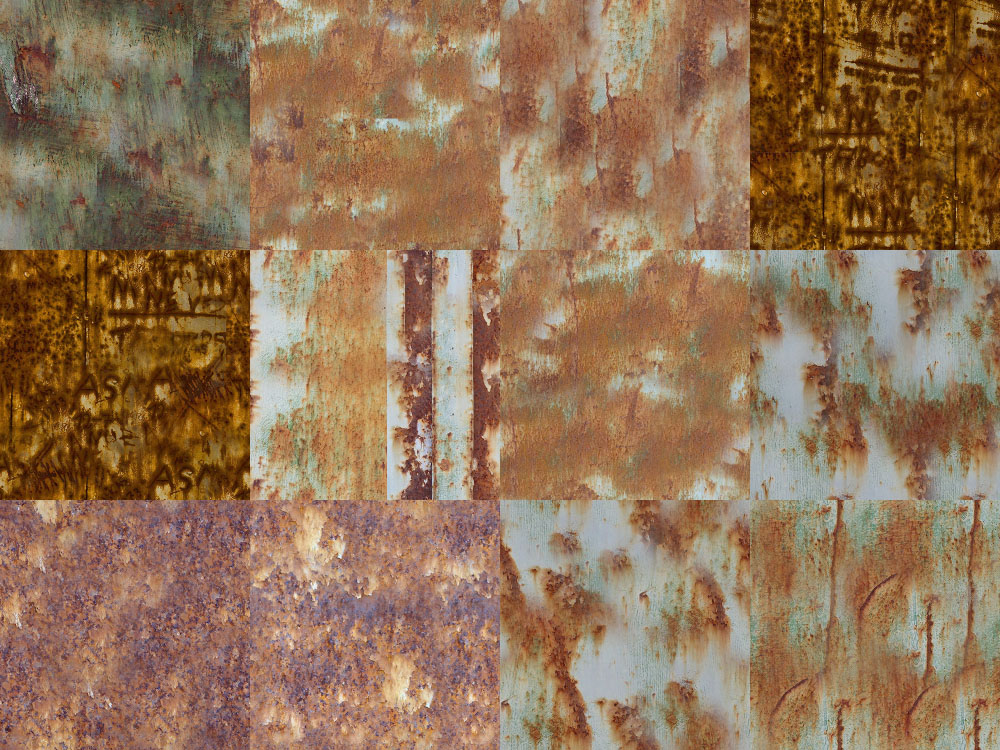 Motifs Métal rouillé (11)