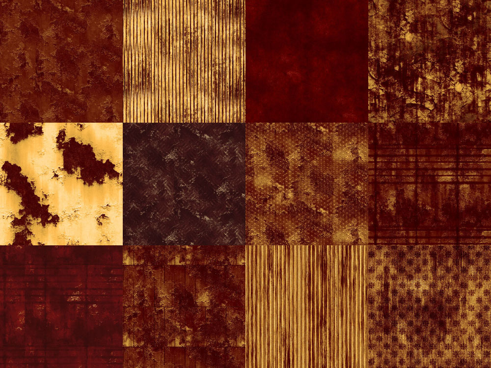 Motifs Métal rouillé (8)