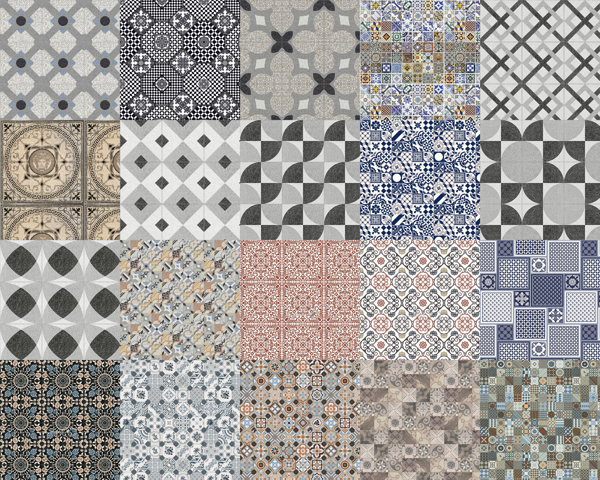 Motifs Mosaïque (12) Motifs Mosaïque (12)