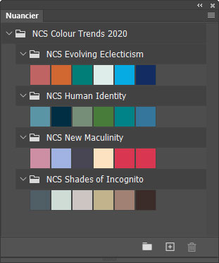 Nuanciers NCS Colour Trends 2020