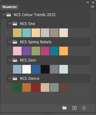 Nuanciers NCS Colour Trends 2022