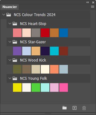 Nuanciers NCS Colour Trends 2024