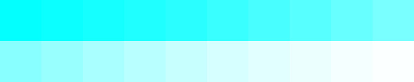 Nuancier Cyan-Blanc 01 Nuancier Cyan-Blanc 01