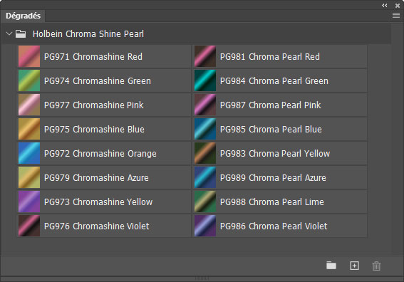 Holbein Chroma Shine