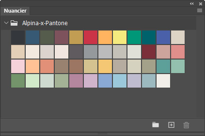 Nuancier Alpina x PANTONE Nuancier Alpina x PANTONE