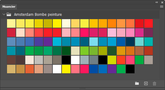 Nuancier Amsterdam Bombe de peinture Nuancier Amsterdam Bombe de peinture