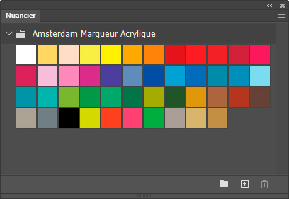 Nuancier Amsterdam Marqueur acrylique Nuancier Amsterdam Marqueur acrylique