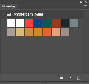 Nuancier Amsterdam Relief Nuancier Amsterdam Relief