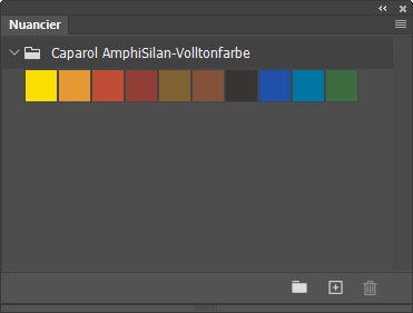 Nuancier Caparol AmphiSilan-Volltonfarbe